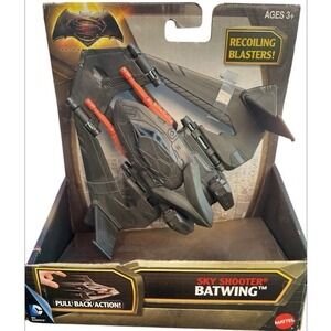 Sky Shooter Batwing Blasters- Pull‎ Back & Release Action Mattel